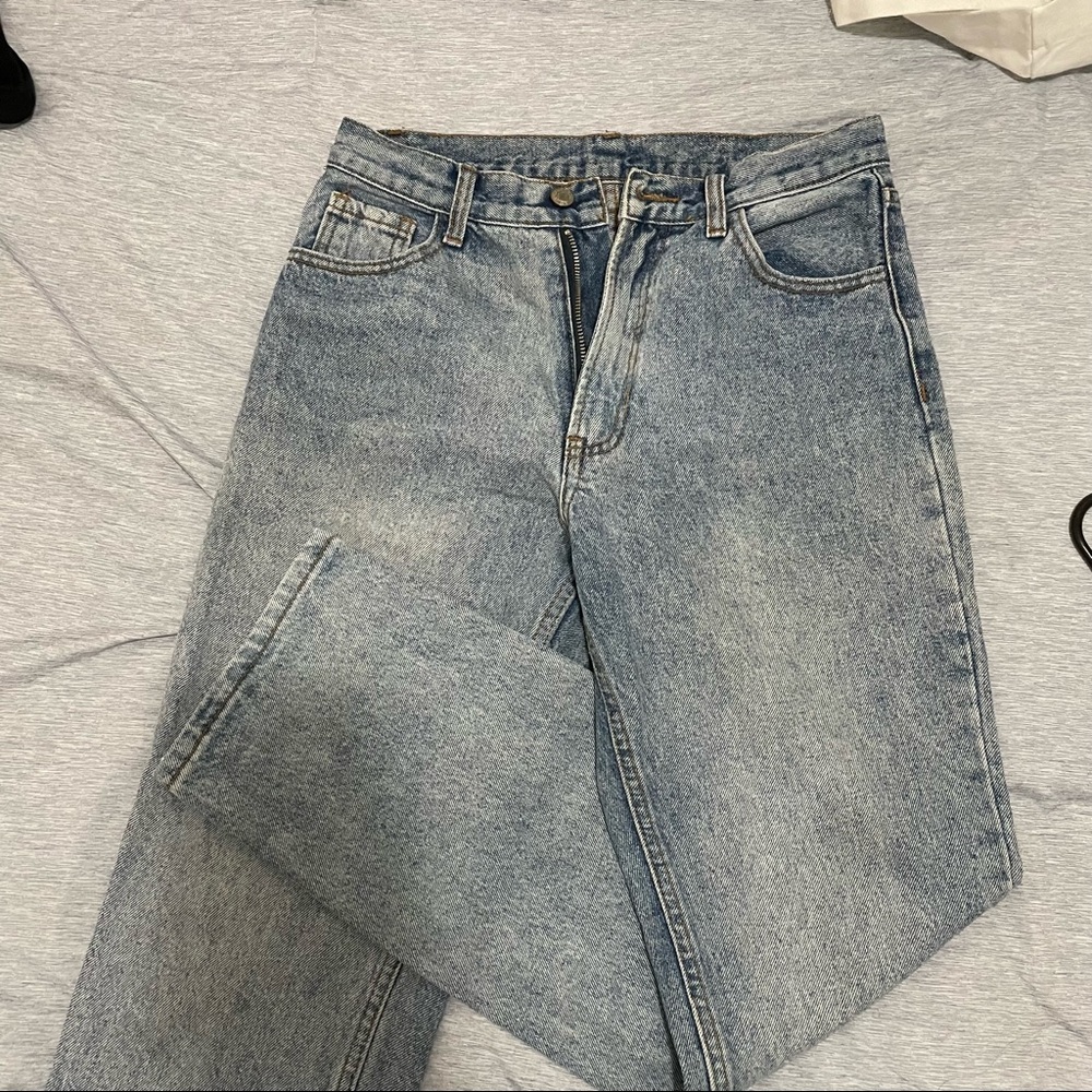 light wash brandy melville jeans